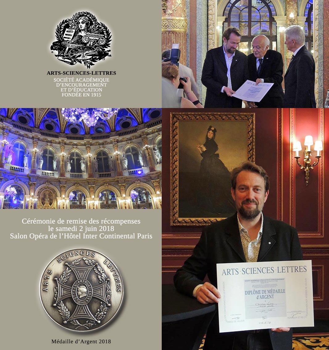 Christian Leroy - Médaille d'Argent - Arts-Sciences-Lettres