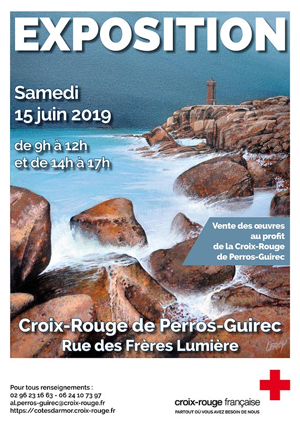 Croix-Rouge Perros-Guirec vente caritative 15 juin 2019 © Leroy Christian