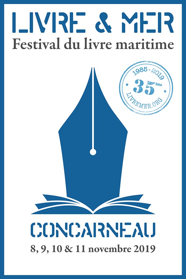 Affiche Festival Livre & Mer Concarneau 2019