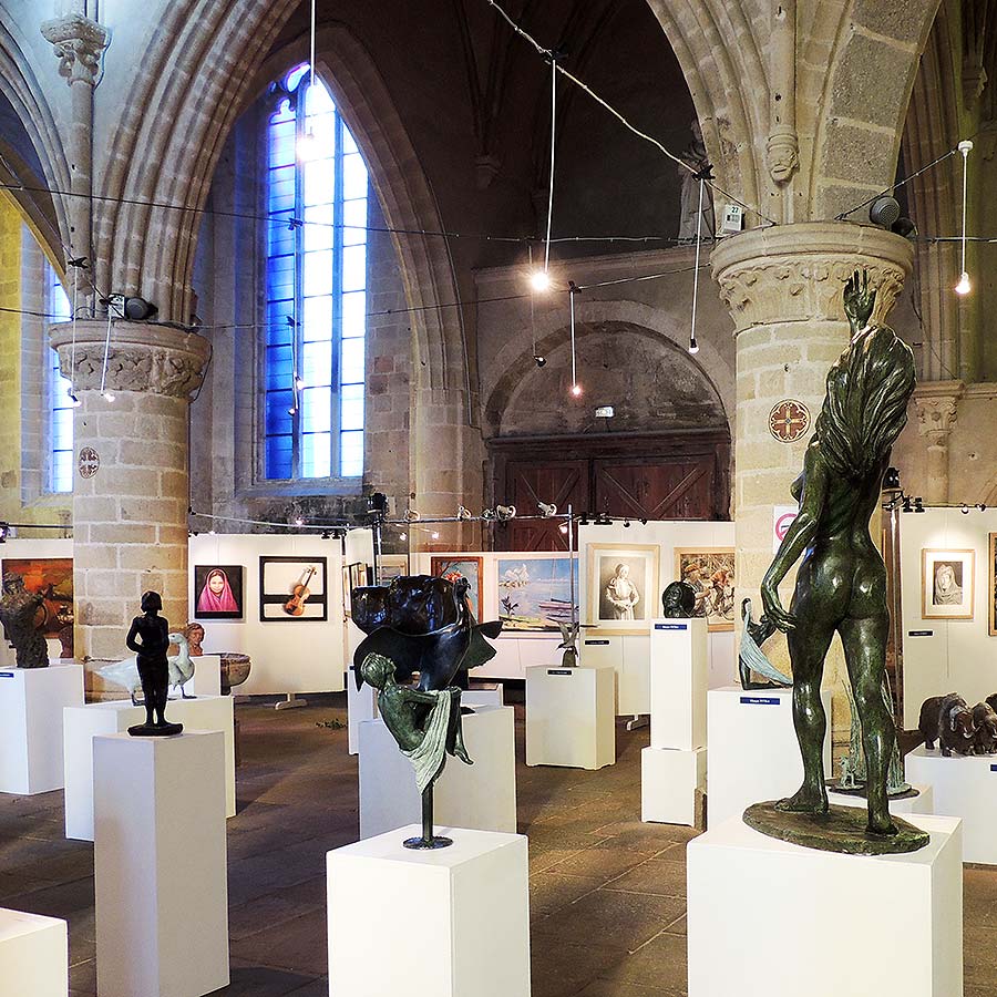 Exposition Regards sur les arts – Lamballe – Collégiale Notre-Dame – du