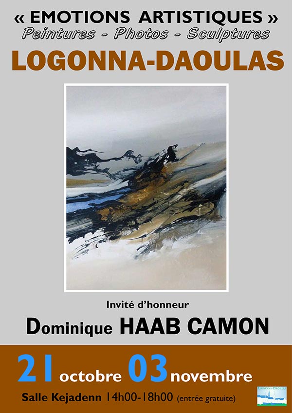 Salon Emotions Artistiques 2018 affiche - Logonna-Daoulas