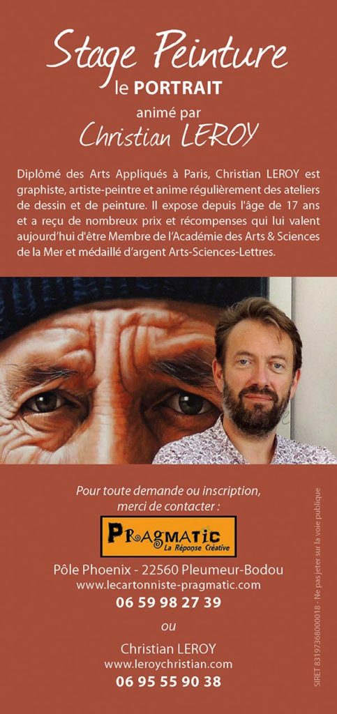 Stage peinture - Le portrait - verso