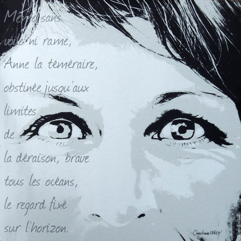 Anne sérigraphie III/III - ChristianLEROY
