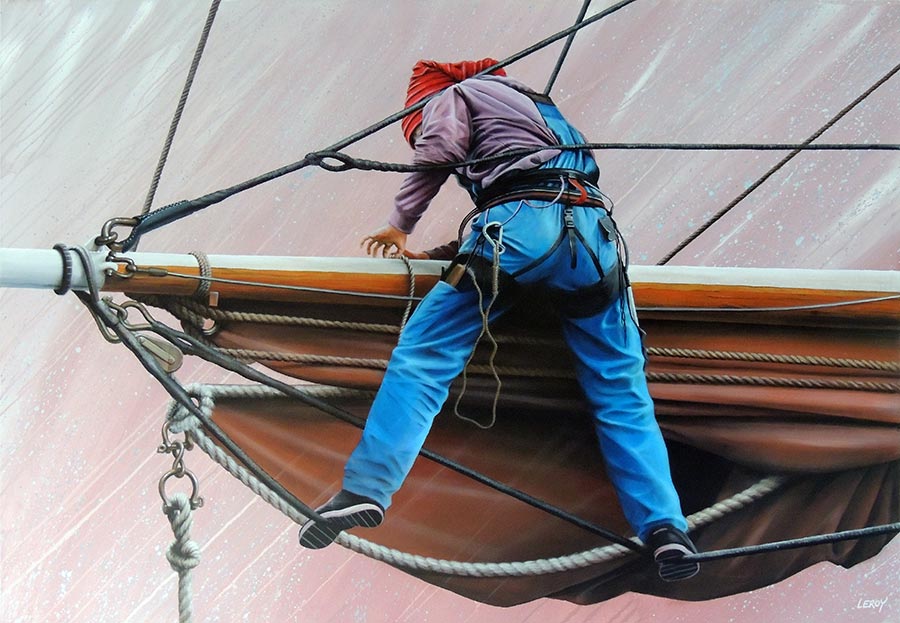 ©LEROY Face[s] au vent La funambule