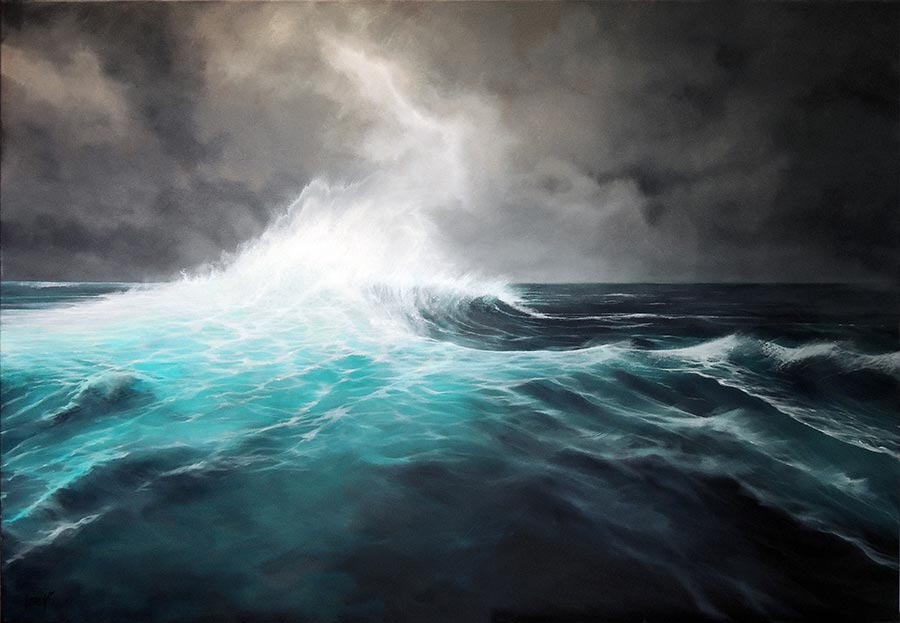 ©LEROY Face[s] au vent Vague a lame