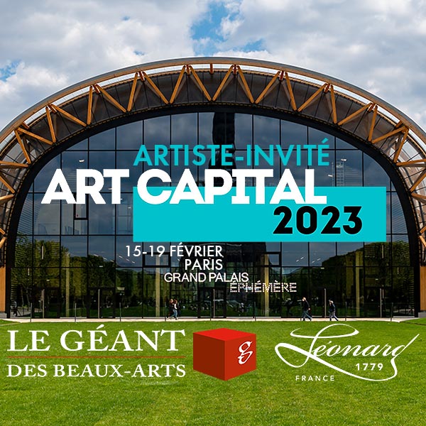 Leroy Christian - Paris Art Capital 16 février 2023 - Le Géant des Beaux-Arts - Pinceaux Léonard