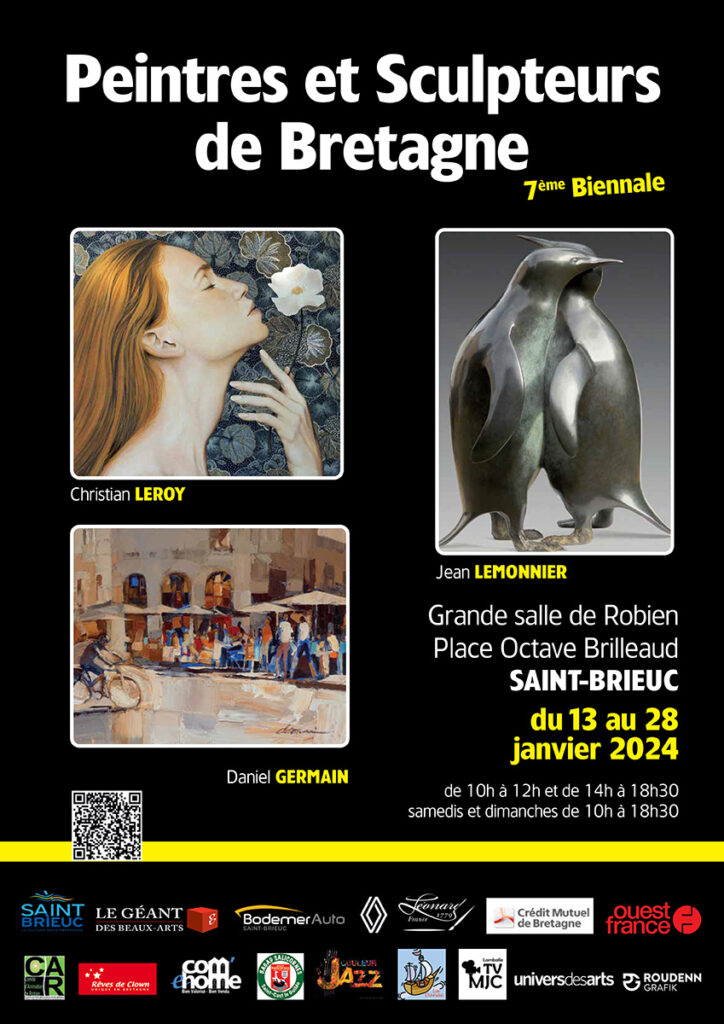 Biennale St Brieuc 2024 affiche