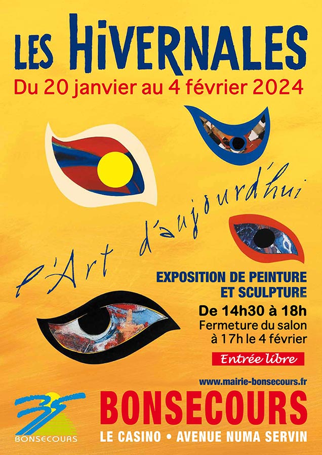 art aujourdhui Casino Bonsecours 2024 affiche