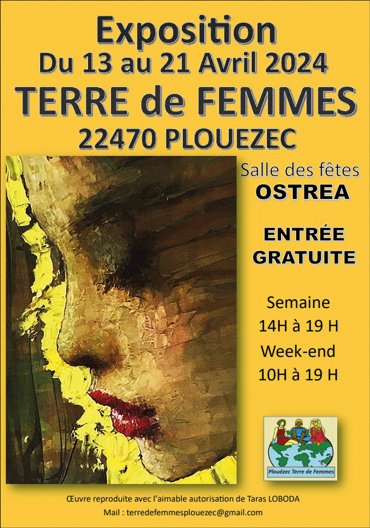 Plouezec Terre de Femmes 2024 - affiche