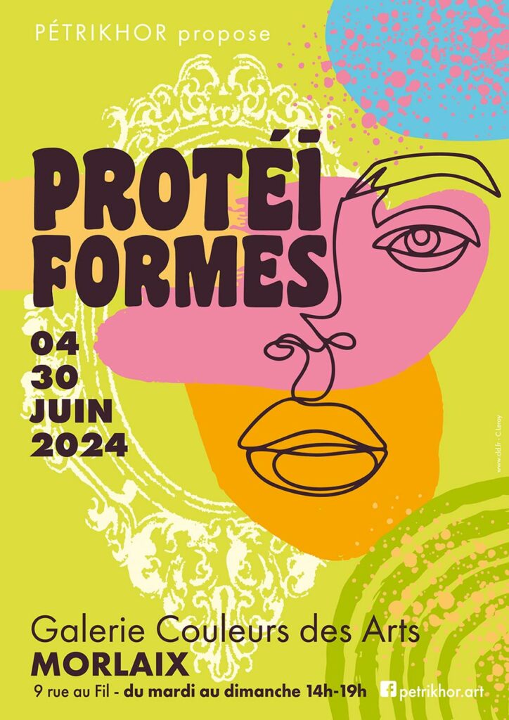 Proteiformes Morlaix juin 2024 affiche A4 web