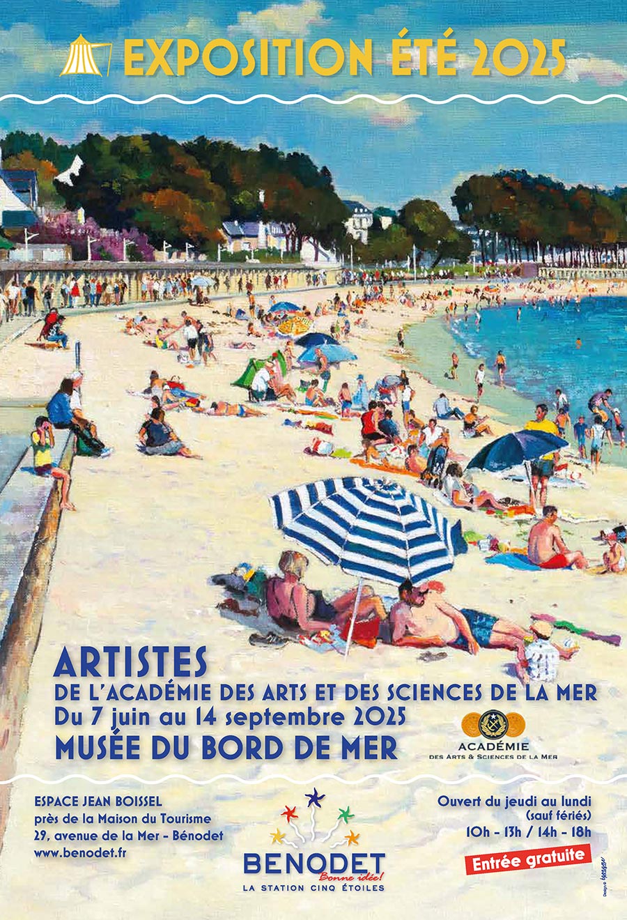 Benodet Musee ete 2025 affiche 900px