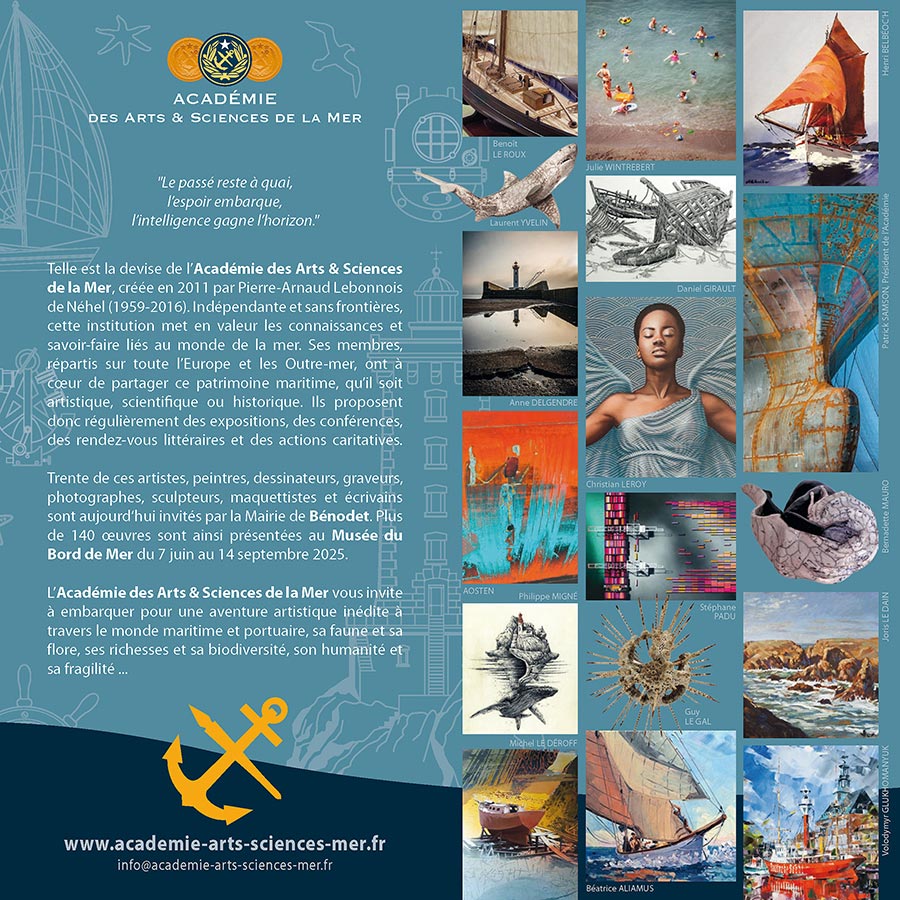 Benodet Musee ete 2025 depliant verso