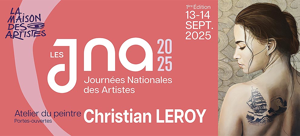 JNA Journées Nationales des Artistes 13-14 septembre 2025