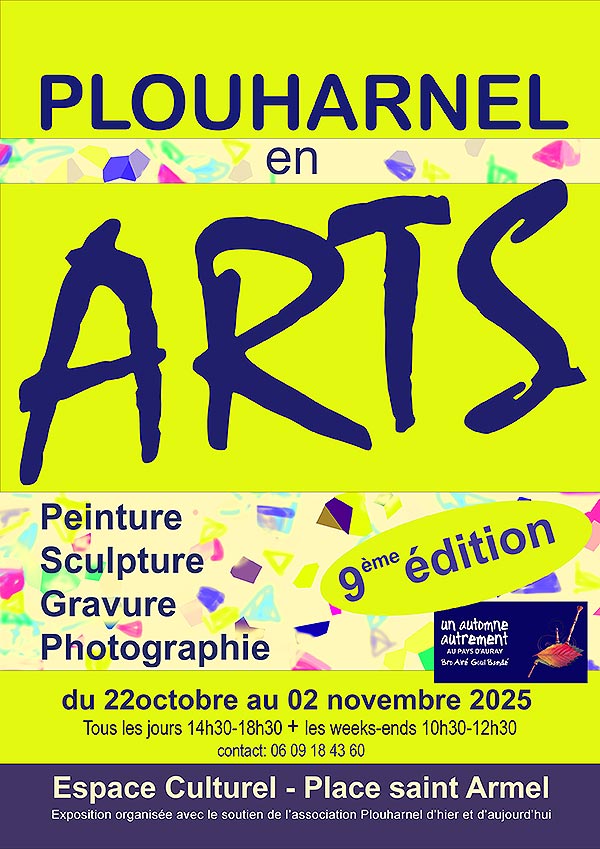 Christian Leroy Plouharnel en arts 2025 affiche