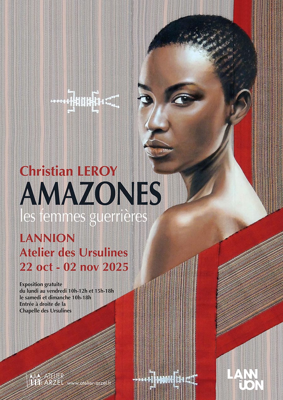 LEROY Christian Amazones Lannion 2025 affiche