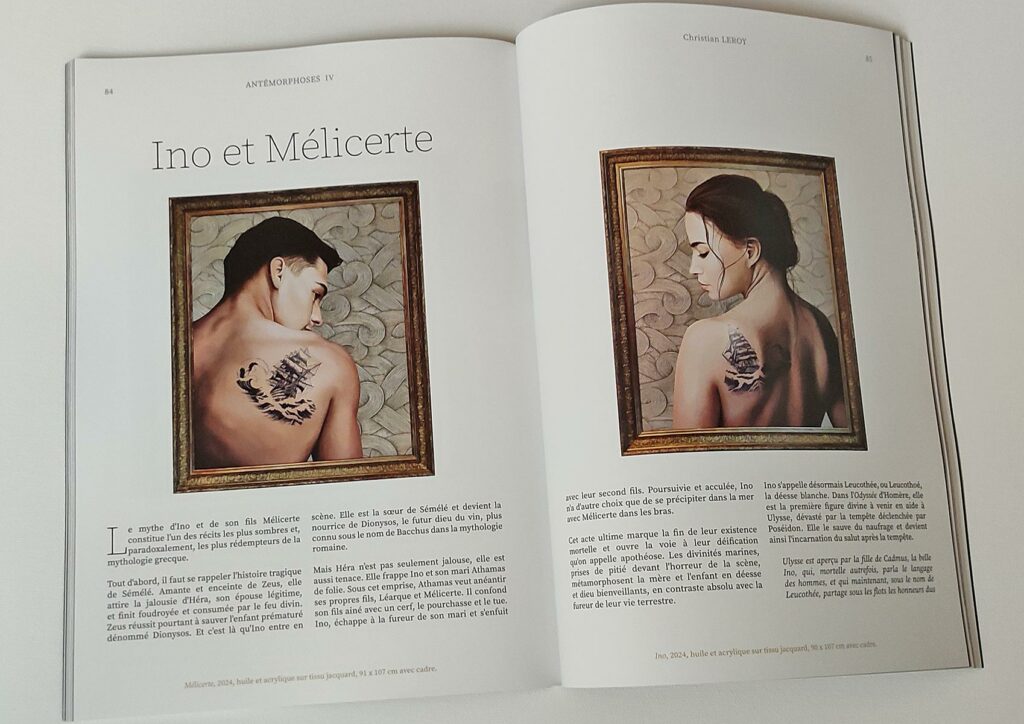 Antemorphoses Christian LEROY Ino1