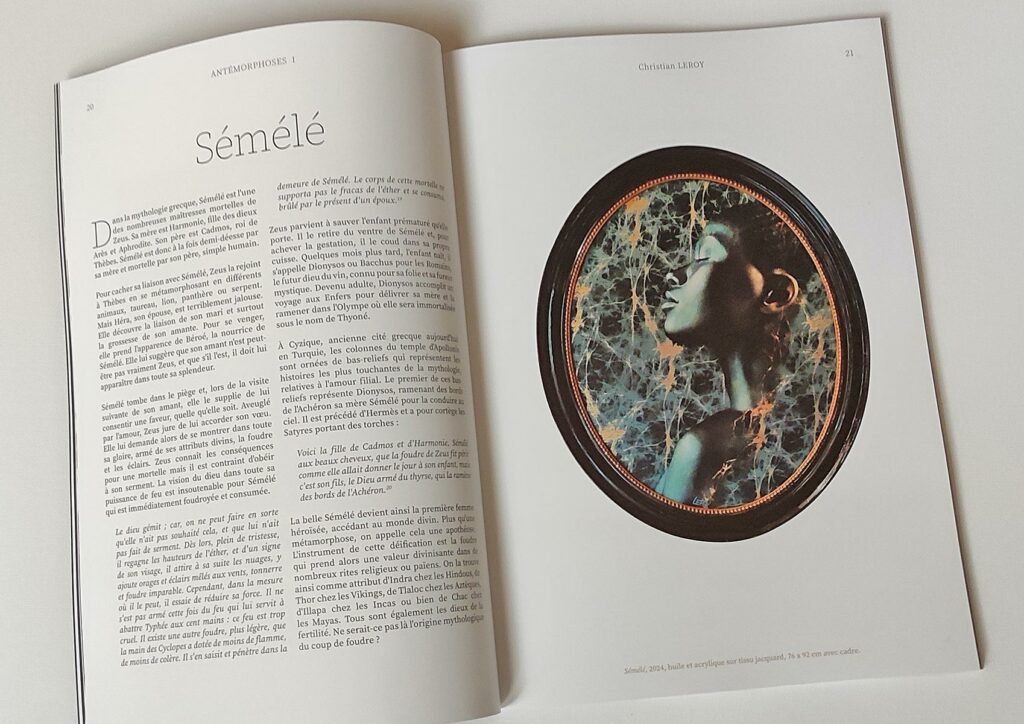 Antemorphoses Christian LEROY Semele1