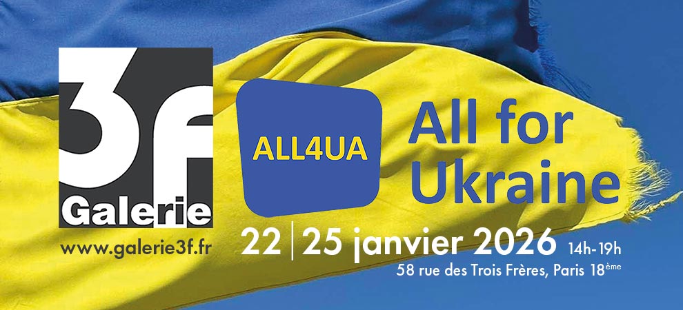 Galerie 3F – PARIS du 22 au 25 janvier 2026