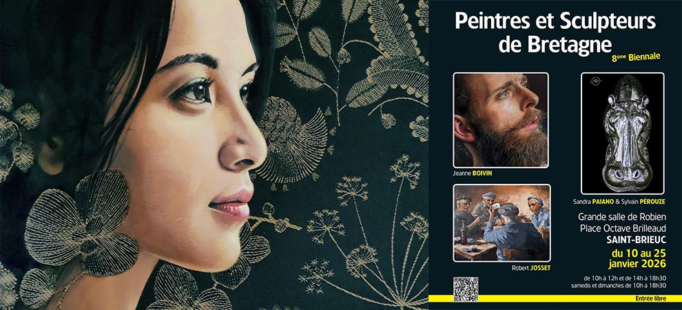 Peintres et Sculpteurs de Bretagne – ST-BRIEUC du 10 au 25 janvier 2026