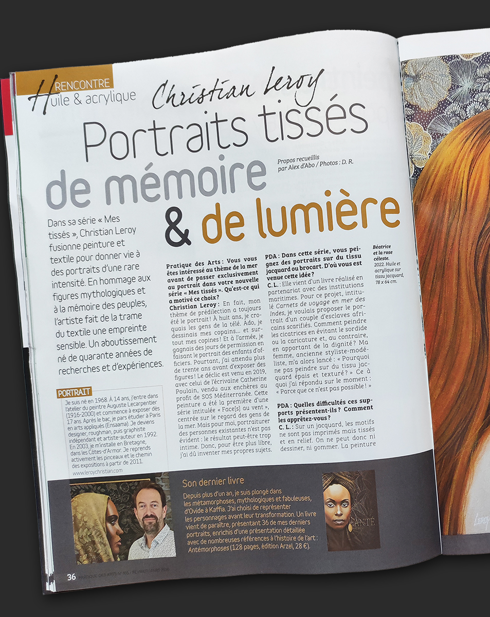 Pratique des Arts 2026 n185 Christian Leroy p36 953x1200px