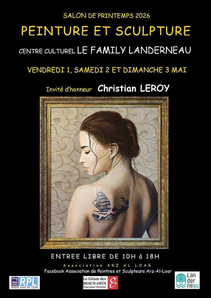 Salon Landerneau Family Christian Leroy 2026 mai affiche