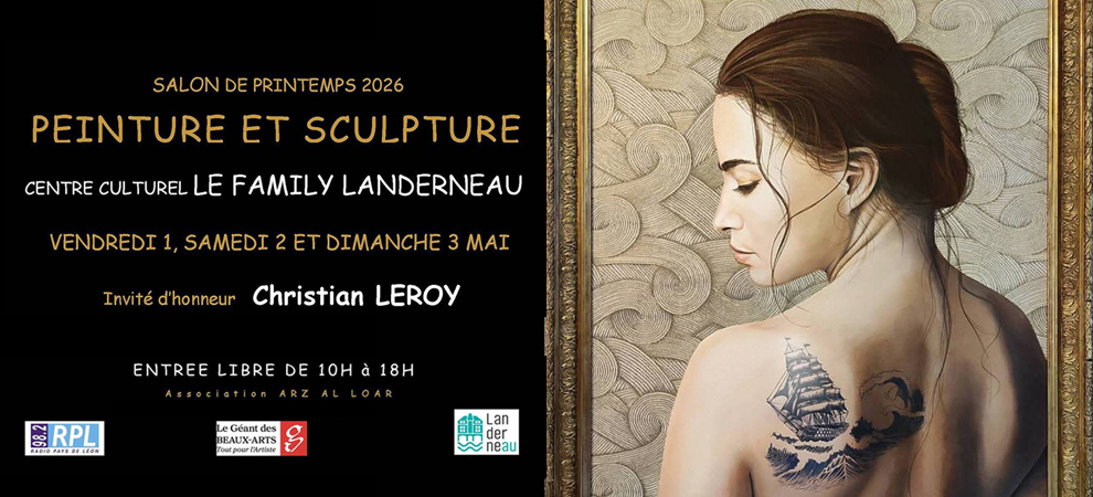 Salon de Printemps – LANDERNEAU – 1, 2 et 3 mai 2026